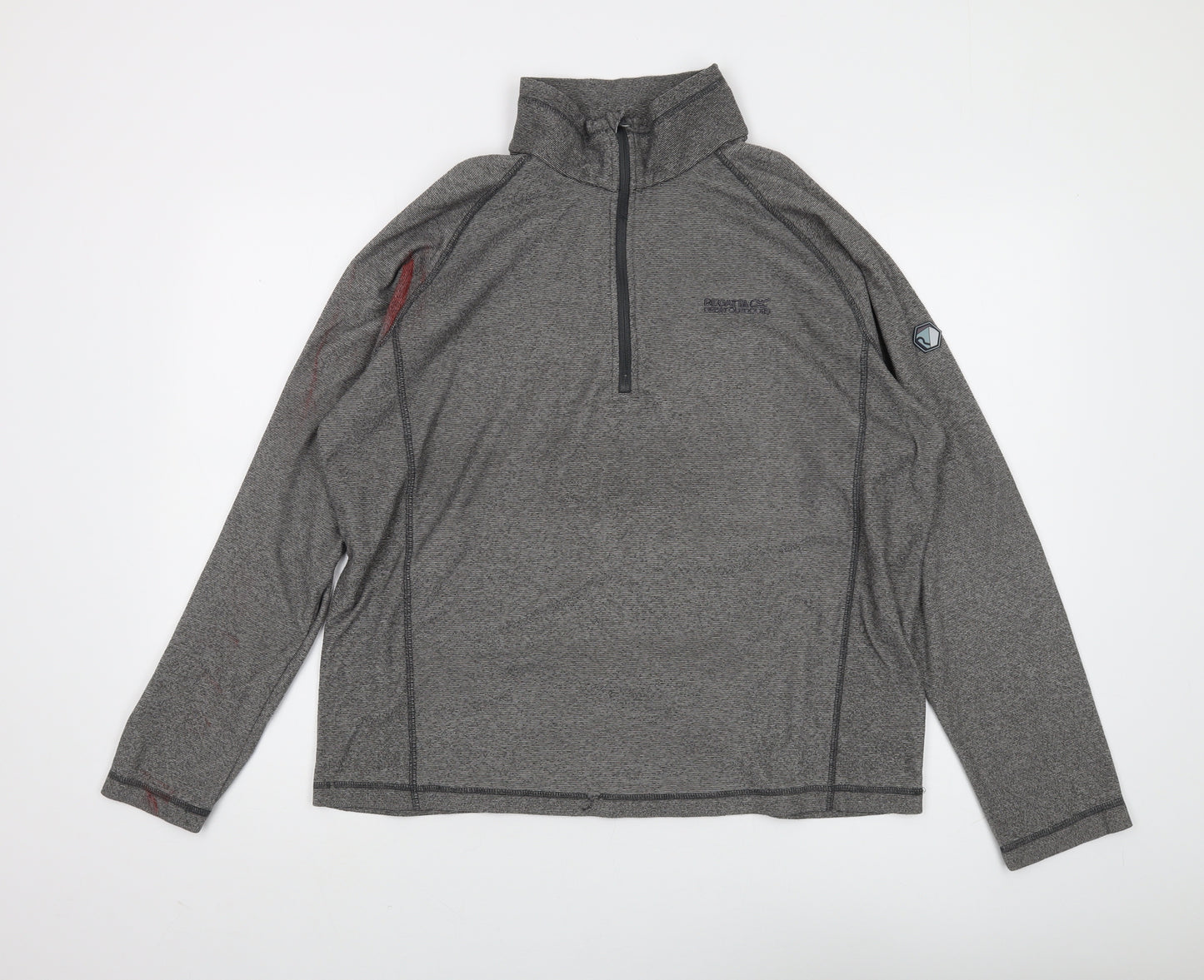 Regatta Men's Grey XL 1/4 Zip Sweatshirt