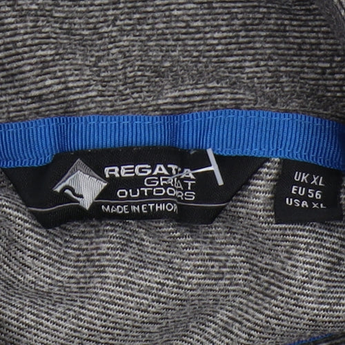 Regatta Men's Grey XL 1/4 Zip Sweatshirt
