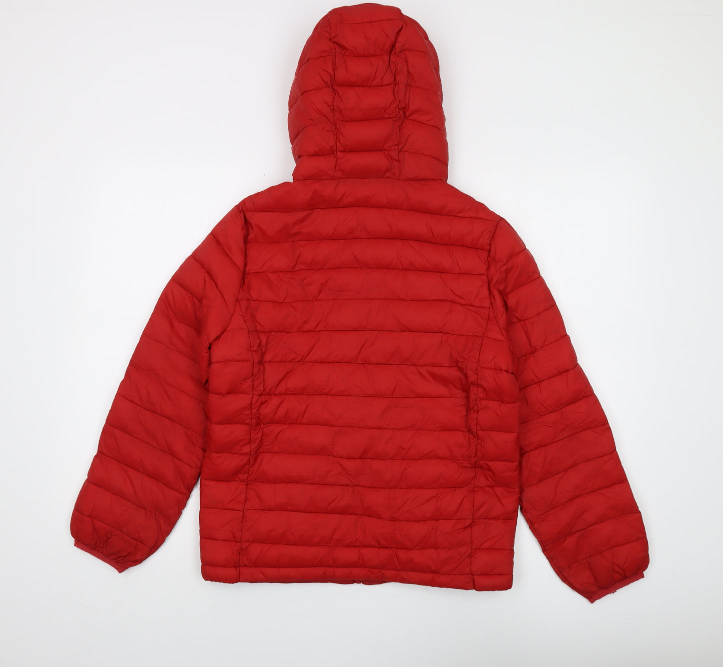 MNG Boys Red Hooded Puffer Jacket 13-14 Years