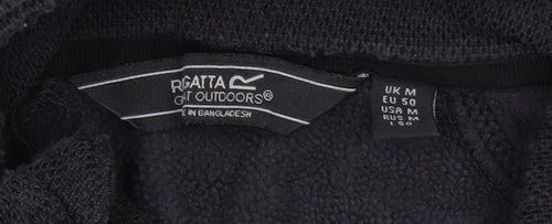 Regatta Men's Black 1/4 Zip Fleece M Outdoor Sweatshirt