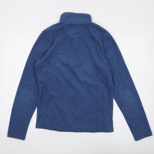 Peter Storm Blue XS Unisex 1/4 Zip Fleece Sweatshirt