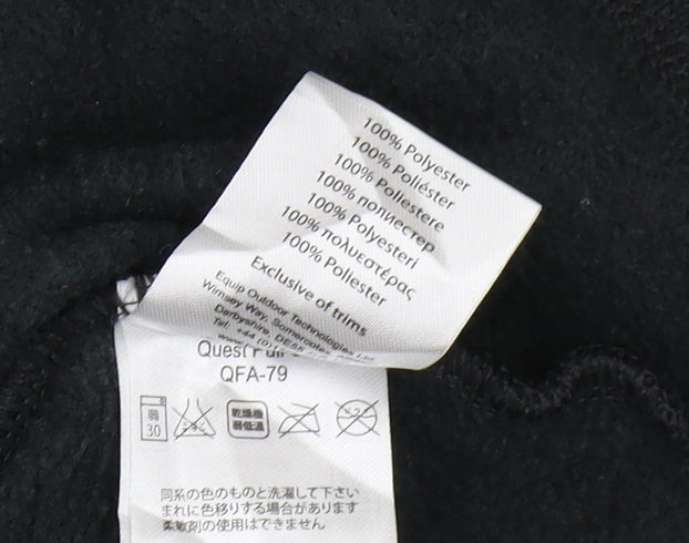 Rab Men's Black 1/2 Zip Sweatshirt Fleece Outdoor M