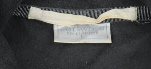 Cotswold Collections Black Full Zip Fleece Sweatshirt L