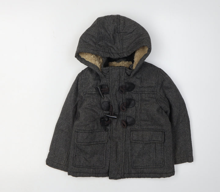 John Lewis Boys Grey Duffle Coat 3 Years