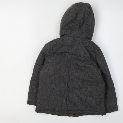 John Lewis Boys Grey Duffle Coat 3 Years