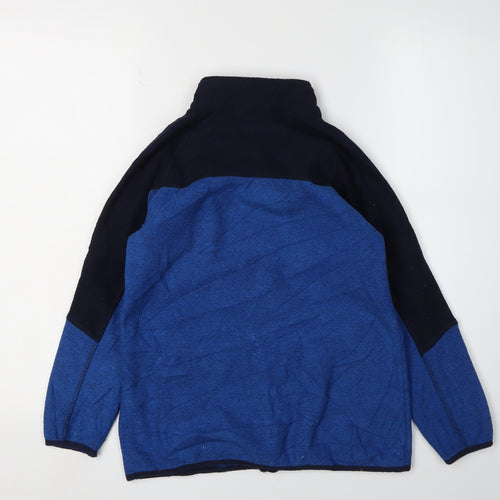 Crane Boys Blue Basic Jacket 9-10 Years Full Zip