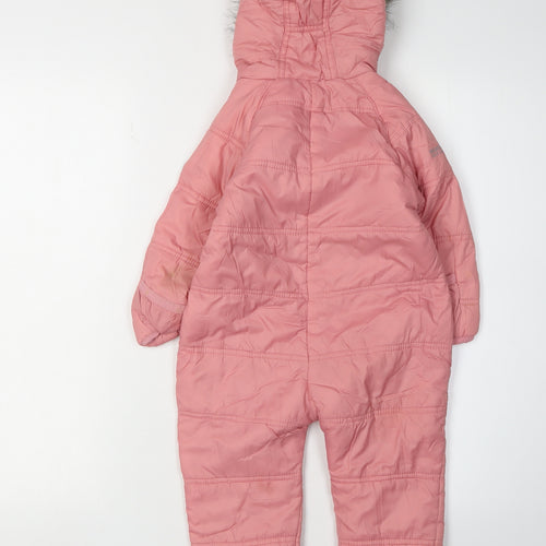 Regatta Pink Unisex Toddler Snowsuit 24-36M Winter Hooded