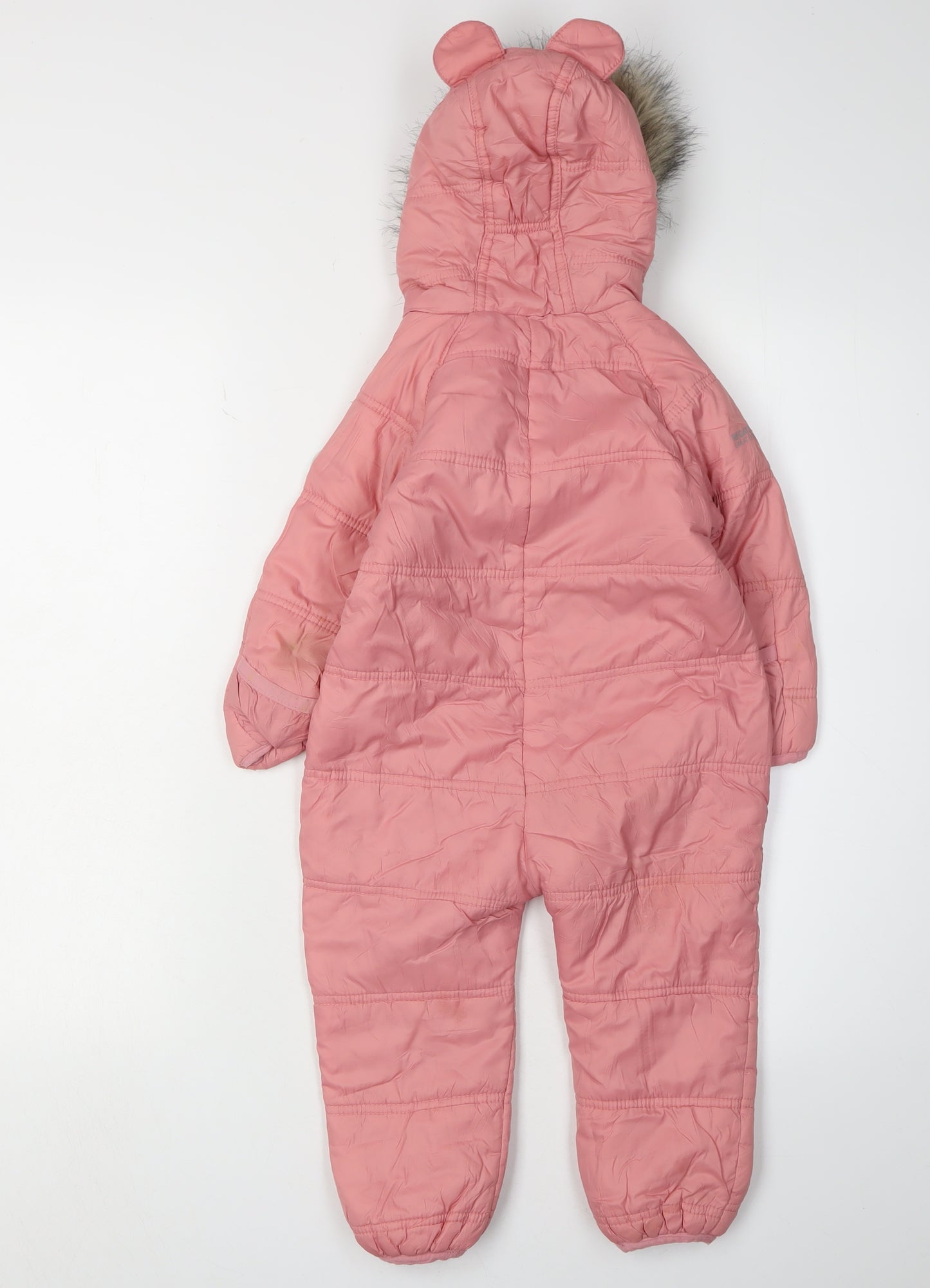 Regatta Pink Unisex Toddler Snowsuit 24-36M Winter Hooded