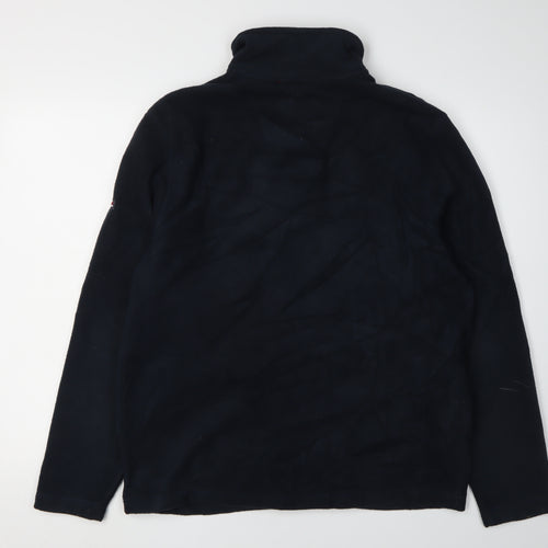Maine New England Men's Black 1/2 Zip Sweatshirt, Size S
