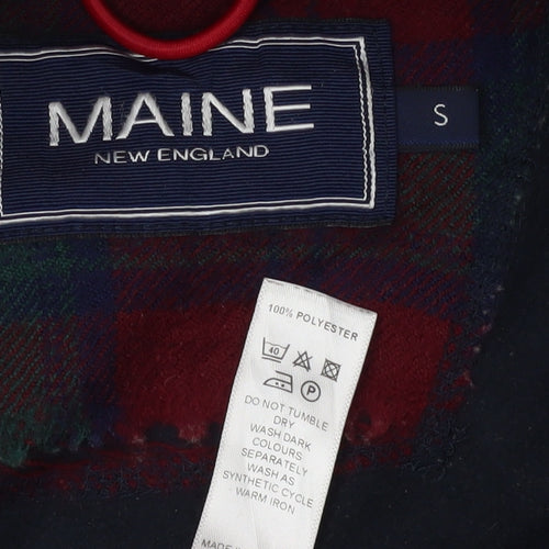 Maine New England Men's Black 1/2 Zip Sweatshirt, Size S