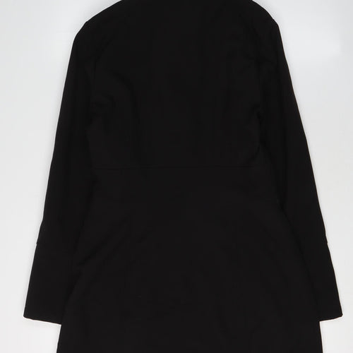 Jessica Simpson Women's Black Parka Coat XS Hooded Zip