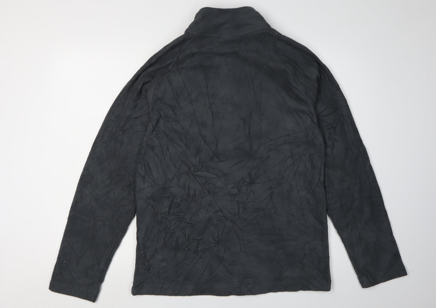 Starter Men's Grey 1/2 Zip Fleece Sweatshirt - Size S, Lightweight
