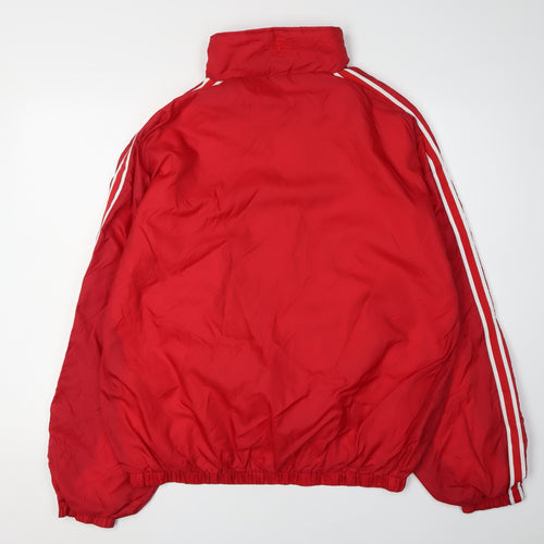 Charles River Men’s Red Windbreaker Jacket L