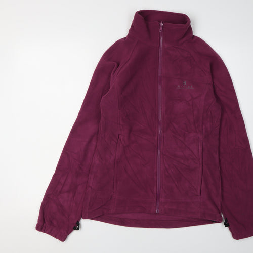 Hi Gear Women's Purple Fleece Jacket Size 10