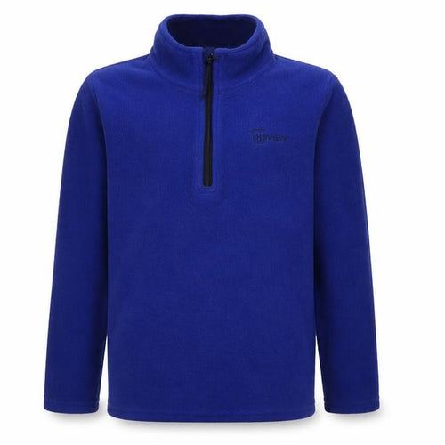Hi Gear Boys Blue Fleece 1/4 Zip Jersey 7-8 Years