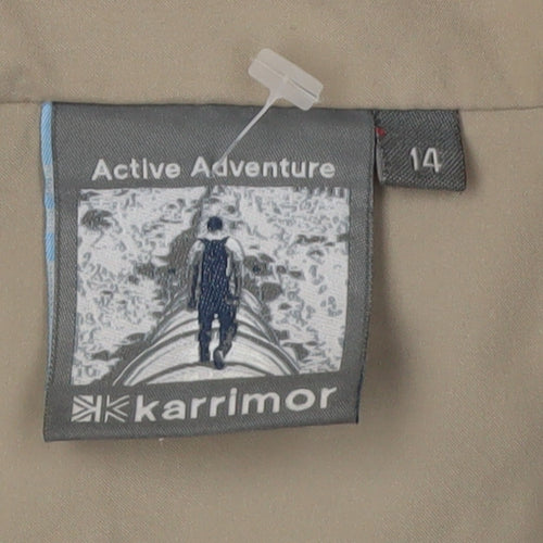 Karrimor Red Waterproof Hooded Jacket Size 14