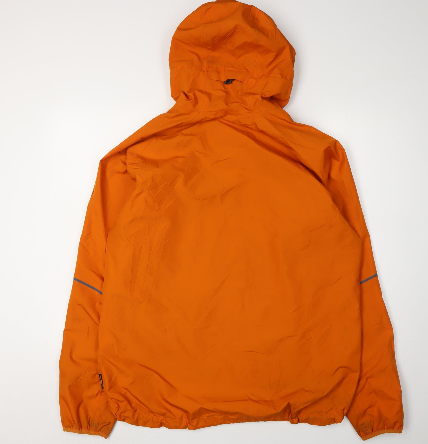 Jack Wolfskin Men's Orange Windbreaker Jacket, Size L