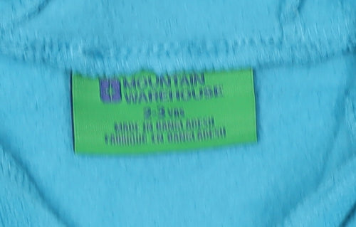 Mountain Warehouse Boys Blue Fleece Hoodie 2-3 Years