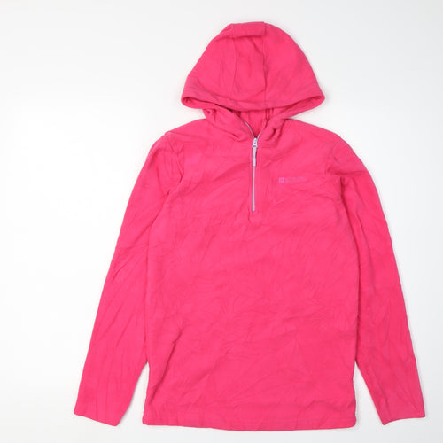 Mountain Warehouse Girls Pink Fleece Jacket 13 Years