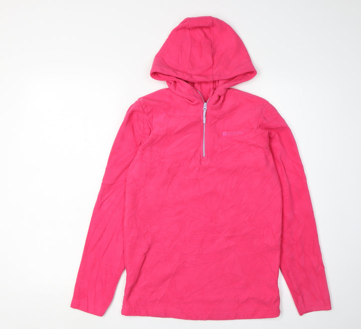 Mountain Warehouse Girls Pink Fleece Jacket 13 Years