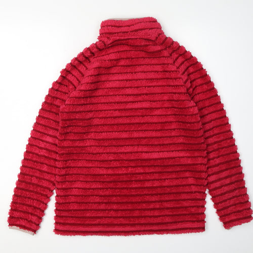 Craghoppers Girls Red 1/4 Zip Jacket, Age 13 Years, Polyester