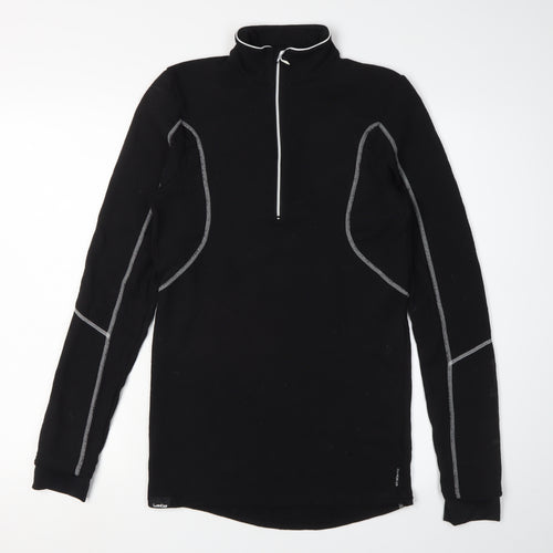 Oxylane Men's Black Athletic Sweatshirt XS