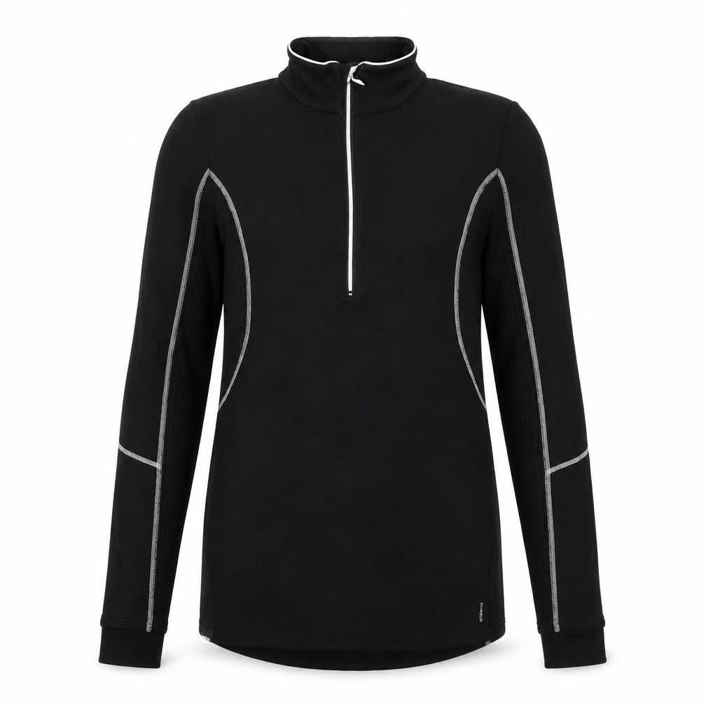 Front view of Oxylane Men's Black Athletic Sweatshirt XS