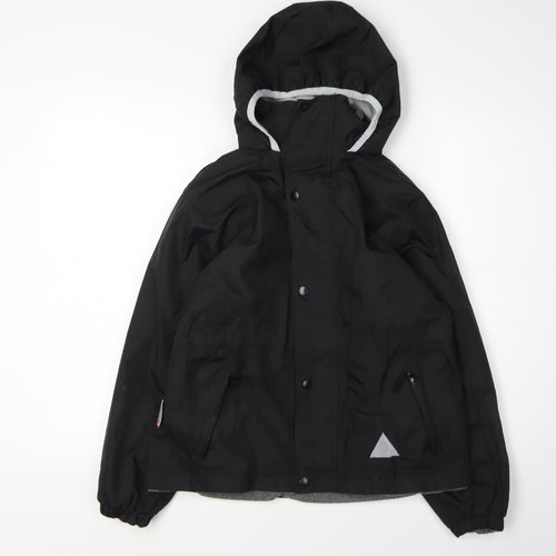 Result Boys Black XL Hooded Jacket Waterproof Casual