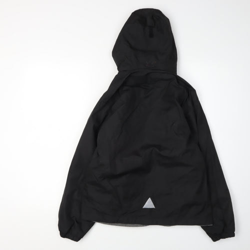 Result Boys Black XL Hooded Jacket Waterproof Casual