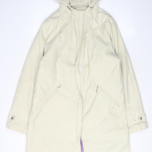 Marks and Spencer Women's Beige Parka Jacket M