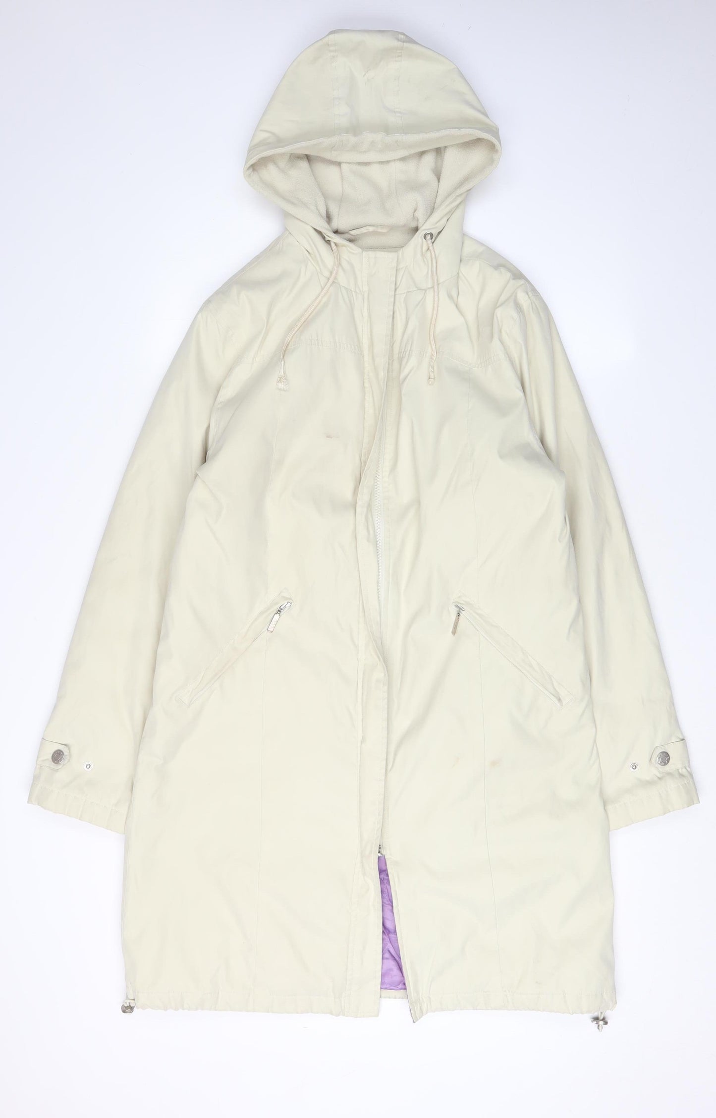 Marks and Spencer Women's Beige Parka Jacket M