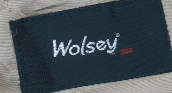 Wolsey Men's Brown Corduroy Blazer 42 Single-Breasted