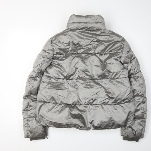 Label of Graded Goods Grey Women's Puffer Jacket Size 8