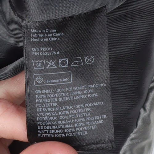 Label of Graded Goods Grey Women's Puffer Jacket Size 8