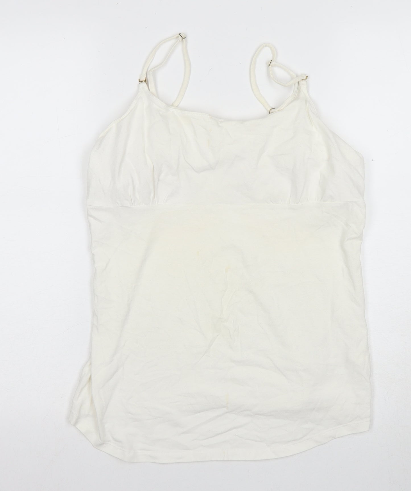 Old Navy Maternity White Camisole Tank Top L