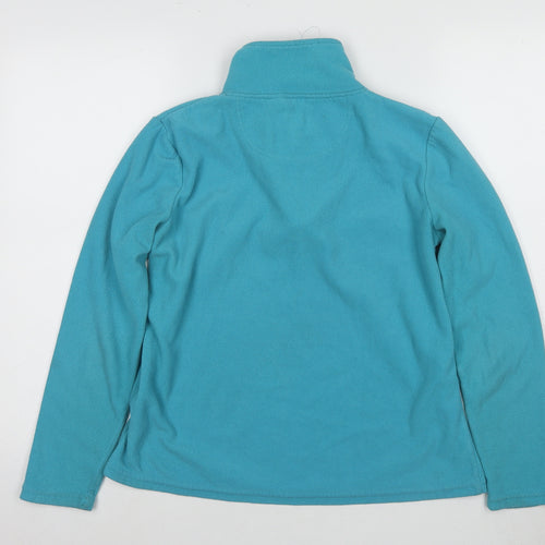 Peter Storm Women's Blue Fleece Pullover Sweatshirt Size 12