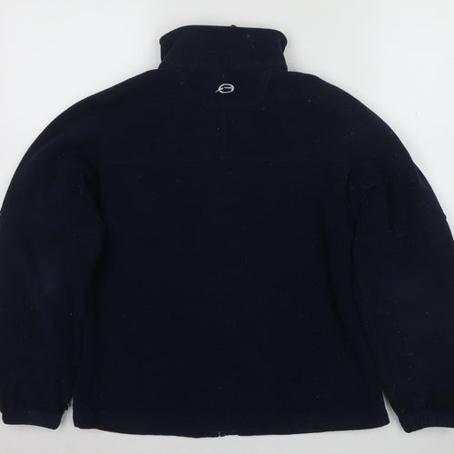 Sprayway Boys Black Fleece Jacket Size 12 Full Zip