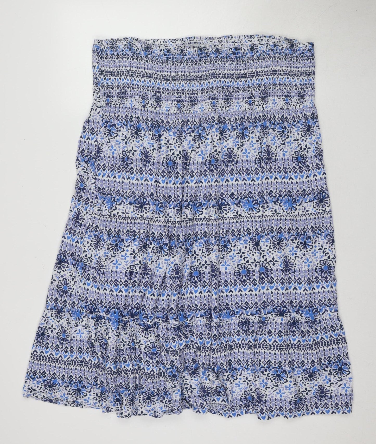 Mantaray Women's Multicoloured Floral Skirt Size 20