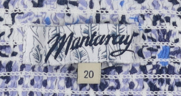 Mantaray Women's Multicoloured Floral Skirt Size 20