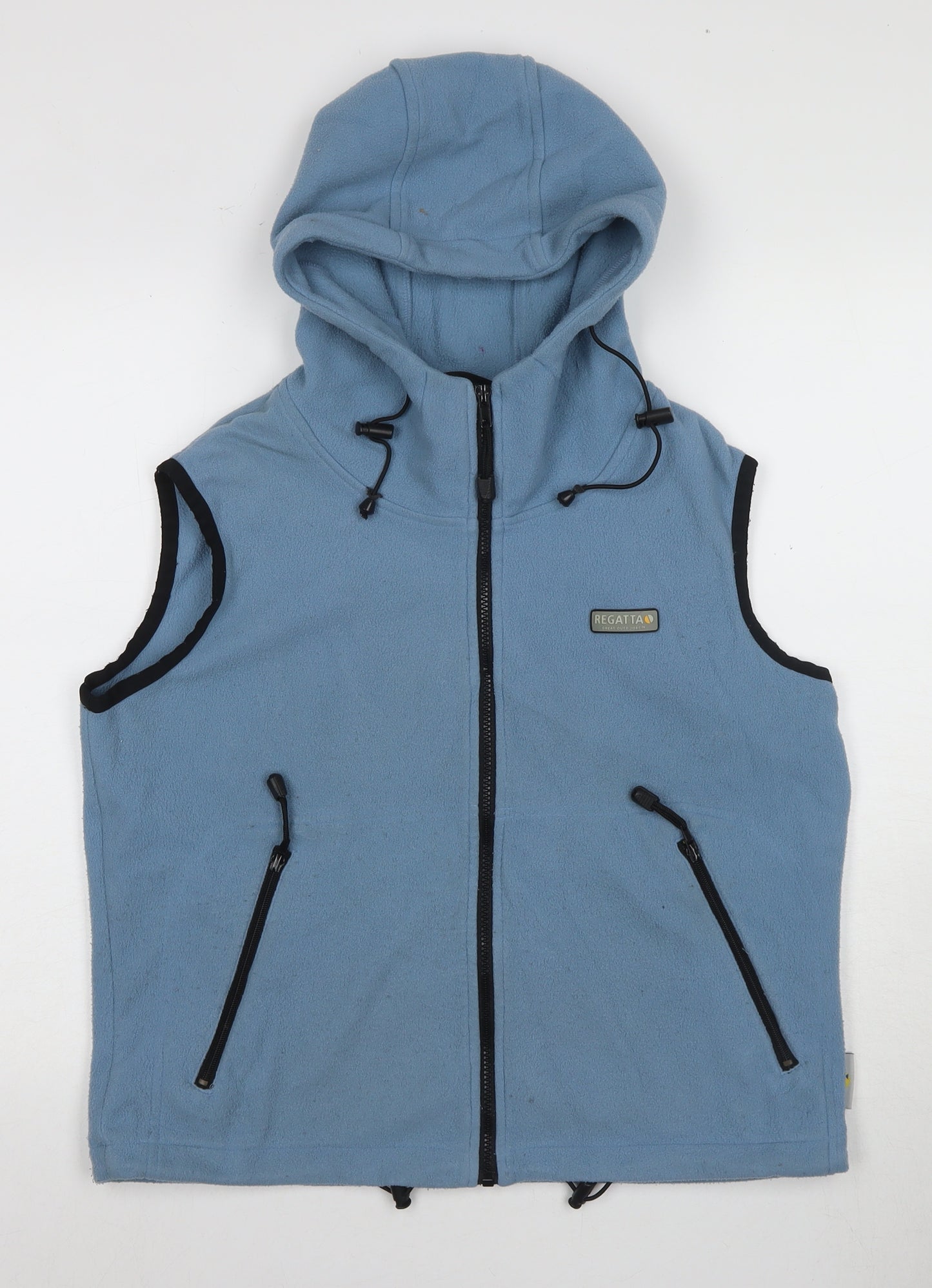 Regatta Women's Blue Hooded Waistcoat Size 12