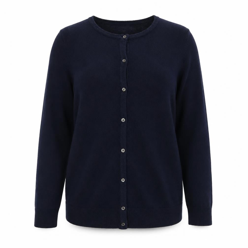 Front view of Quipa Women's Black Cardigan, size 14