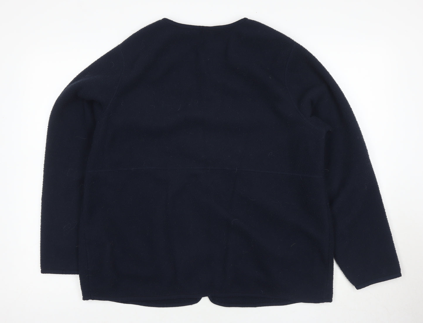 Marks and Spencer Women's Black Wool Jacket L Casual