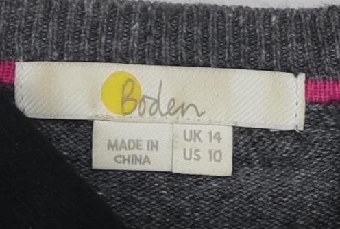 Boden Women's Grey Jumper Dress Size 14