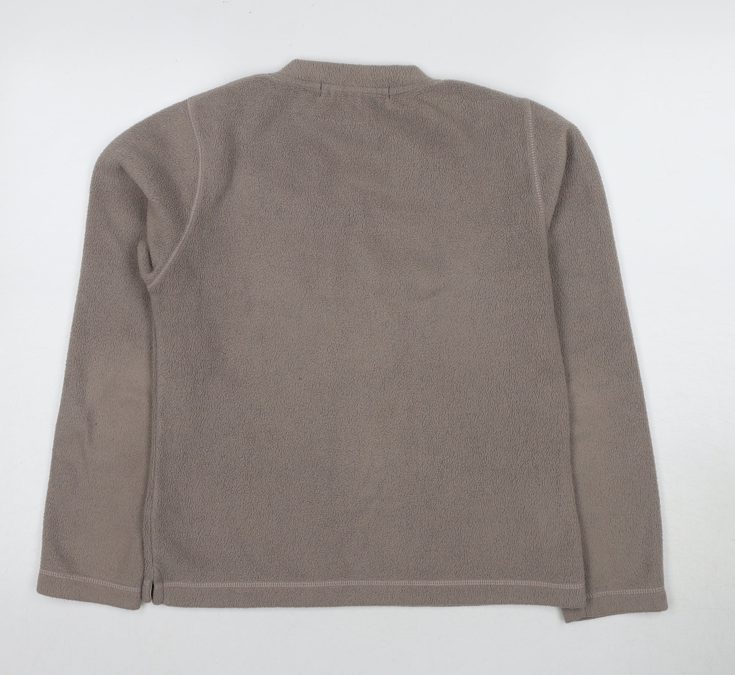 Great Plains Women's Grey Medium V-Neck Pullover Sweatshirt