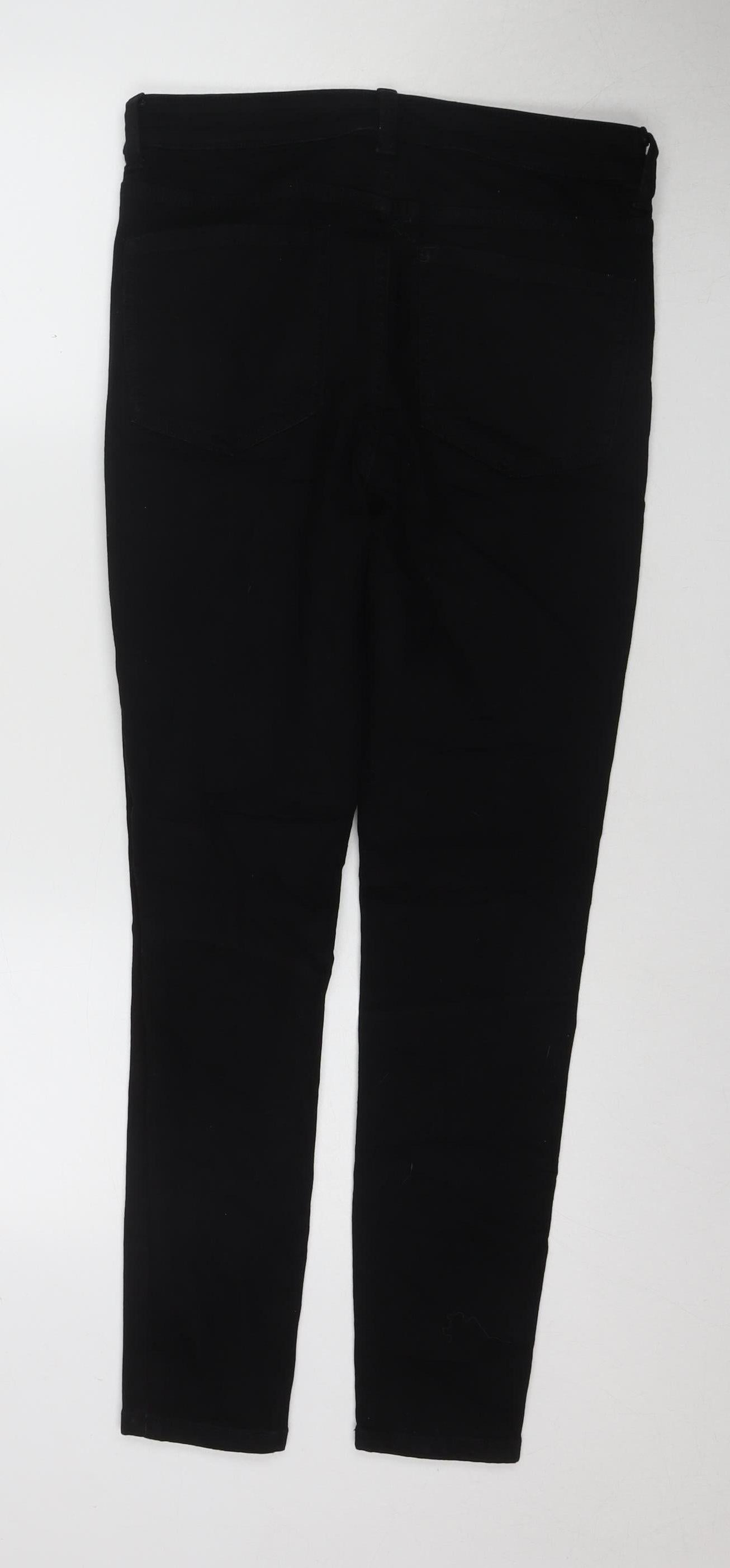 M&S Women's Black Skinny Jeans Size 12 Regular Fit