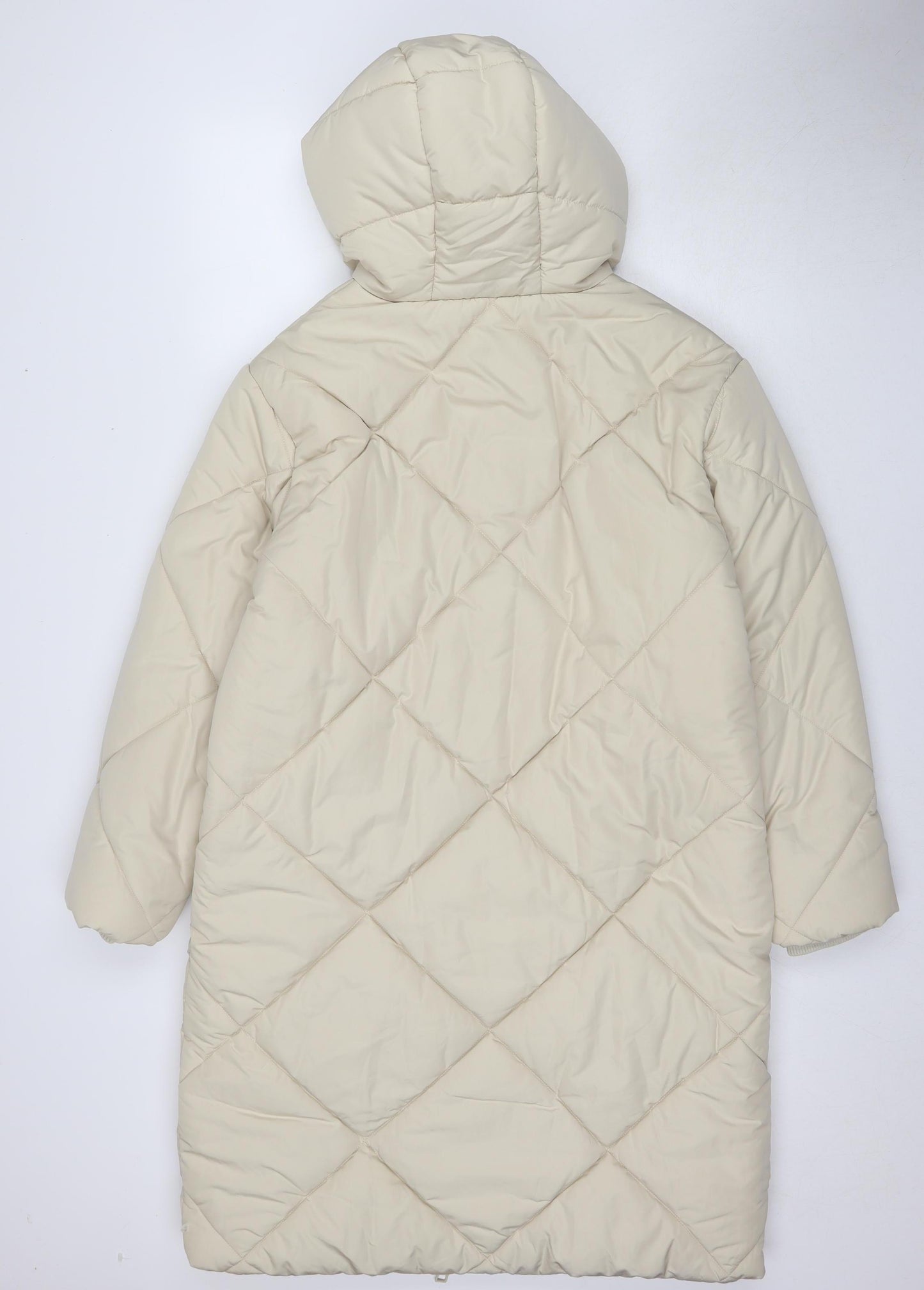 Marks and Spencer Women's Beige Puffer Jacket Size 12