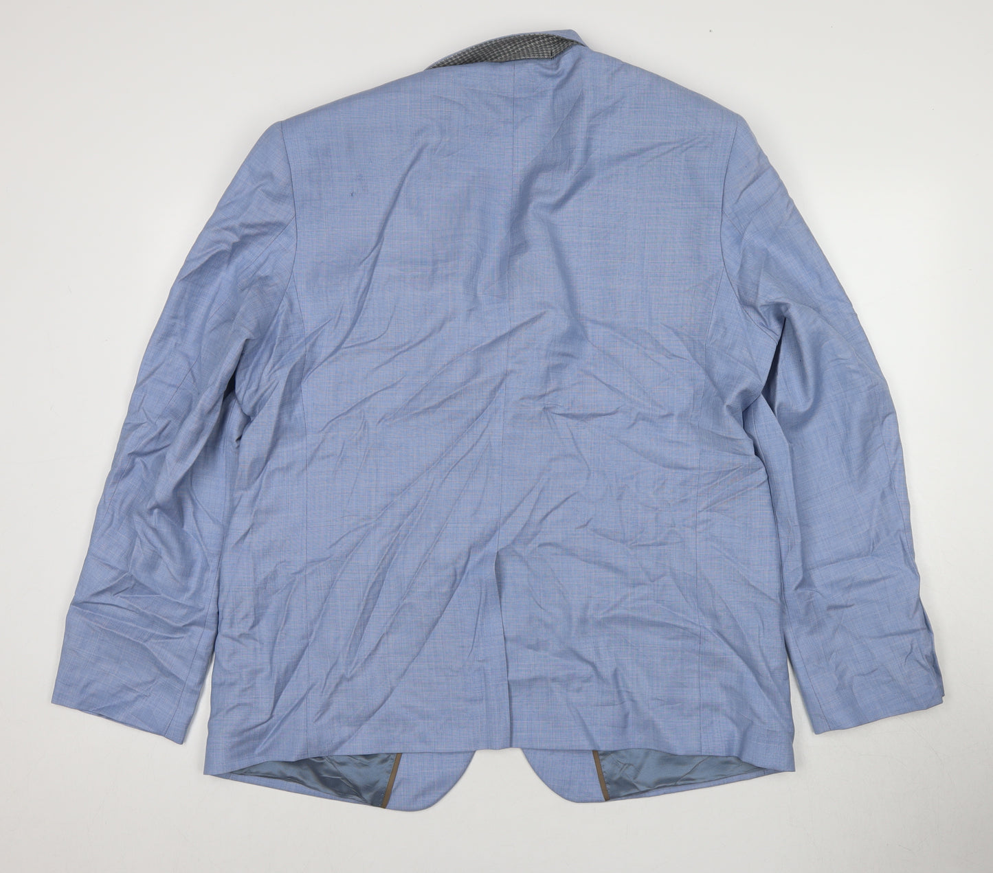 Marks and Spencer Men's Blue Wool Blazer Size 46R