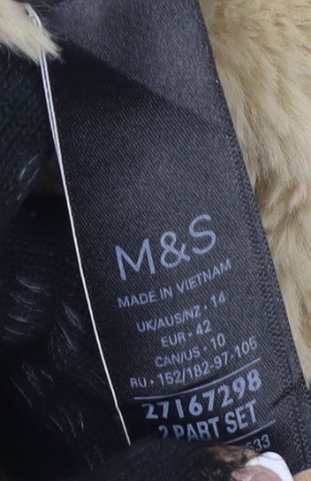 Marks and Spencer Women's Green Parka Jacket, Size 14