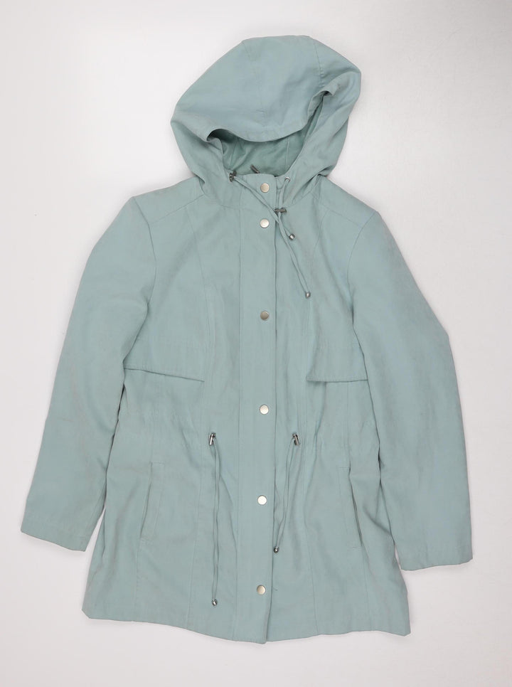 Bonmarche Women's Green Hooded Jacket Size 10