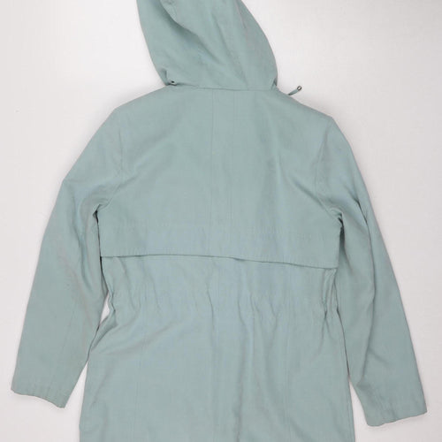 Bonmarche Women's Green Hooded Jacket Size 10